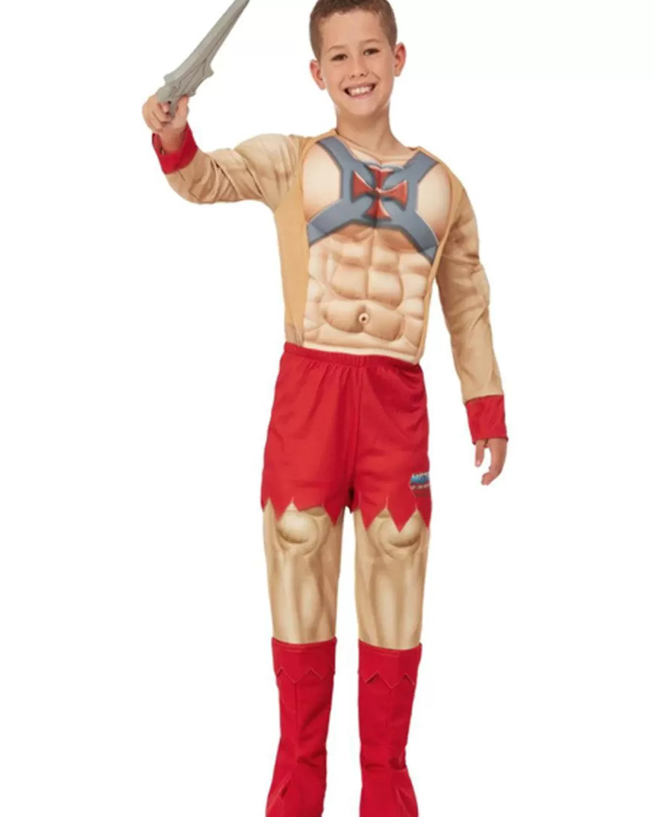 Smiffys He Man With Muscle Chest Kids Costume>Kids Kids Costumes