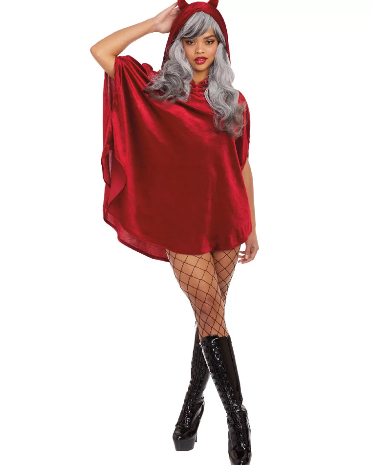 Dreamgirl International Hell Yeah Womens Poncho> Halloween Accessories