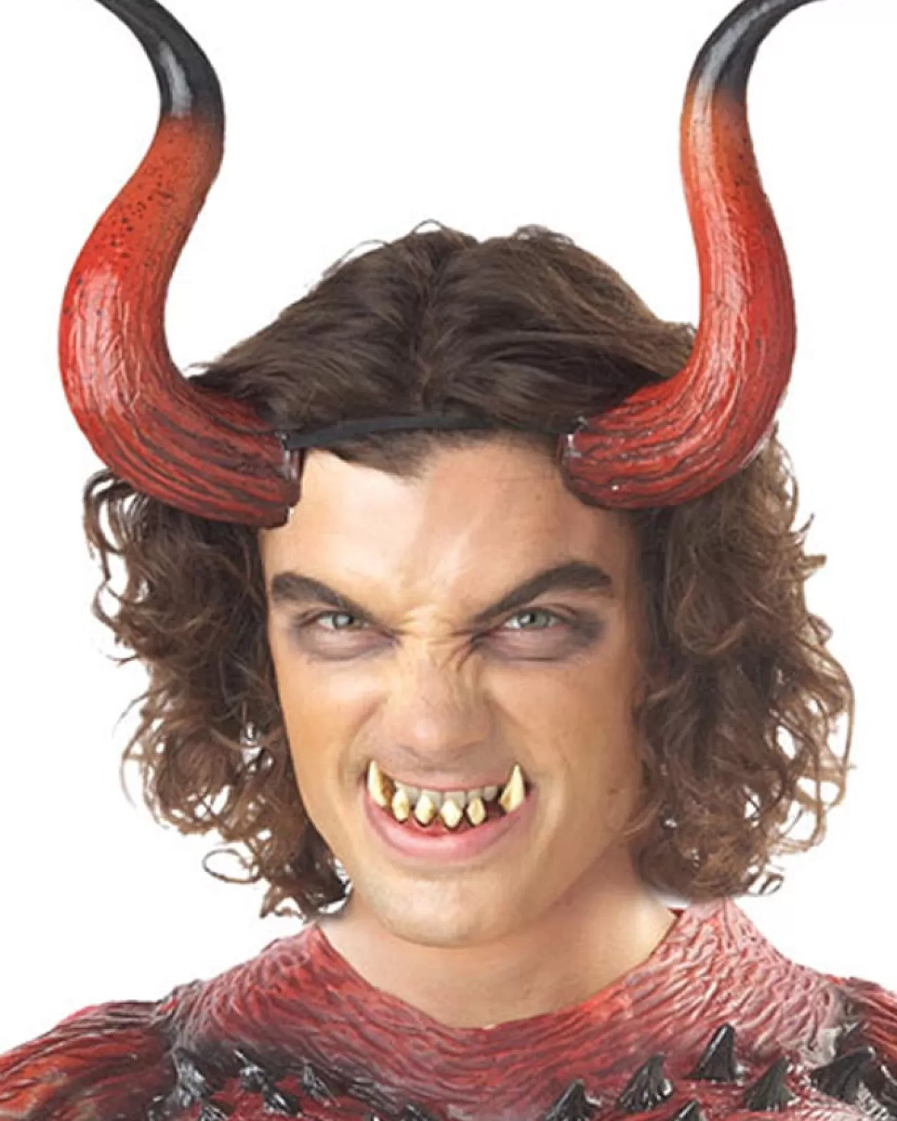 California Costumes Hellion Devil Horns And Teeth Kit> Halloween Accessories