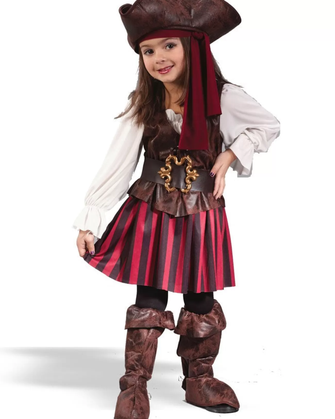 Fun World High Seas Buccaneer Girls Toddler Costume>Kids Kids Costumes