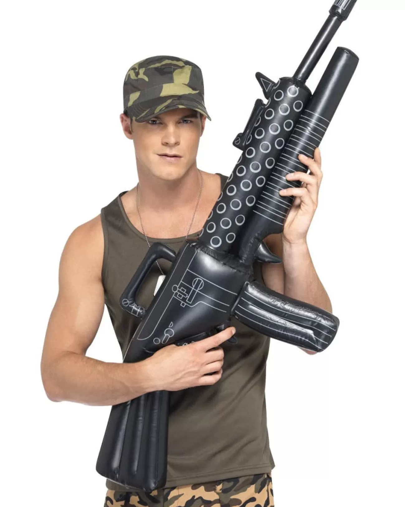 Smiffys Inflatable Machine Gun> Halloween Accessories