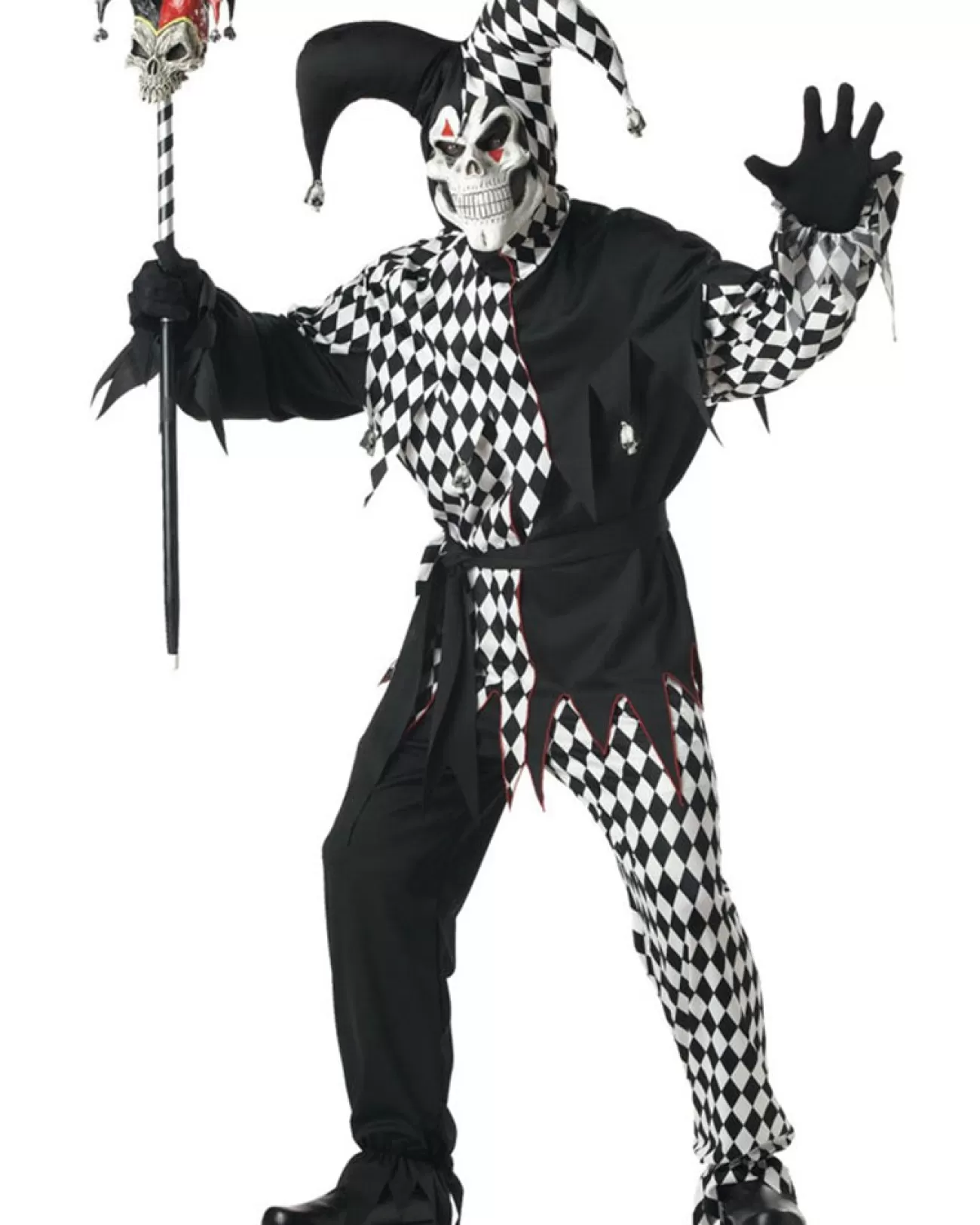 California Costumes Jed The Evil Jester Mens Costume>Men Men's Costumes