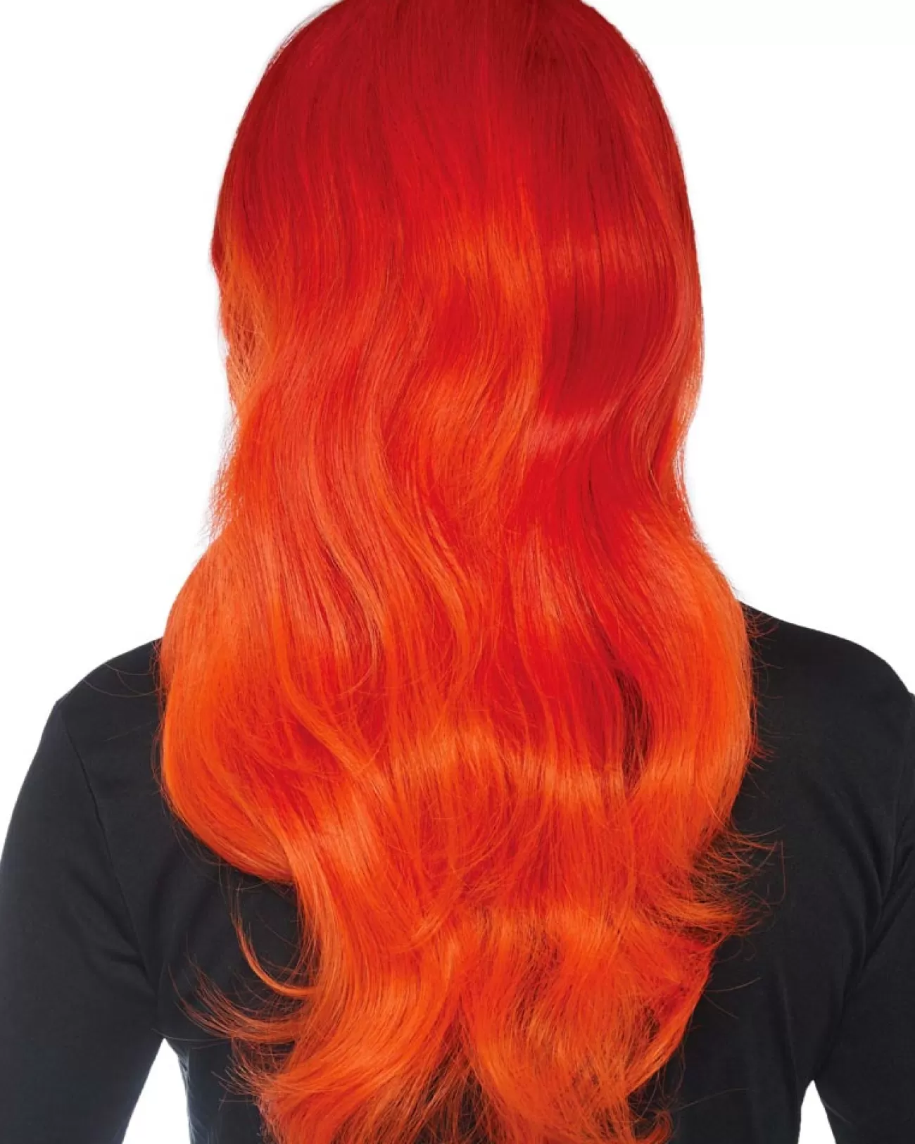 Leg Avenue Jessica Orange Ombre Long Wavy Wig> Halloween Accessories