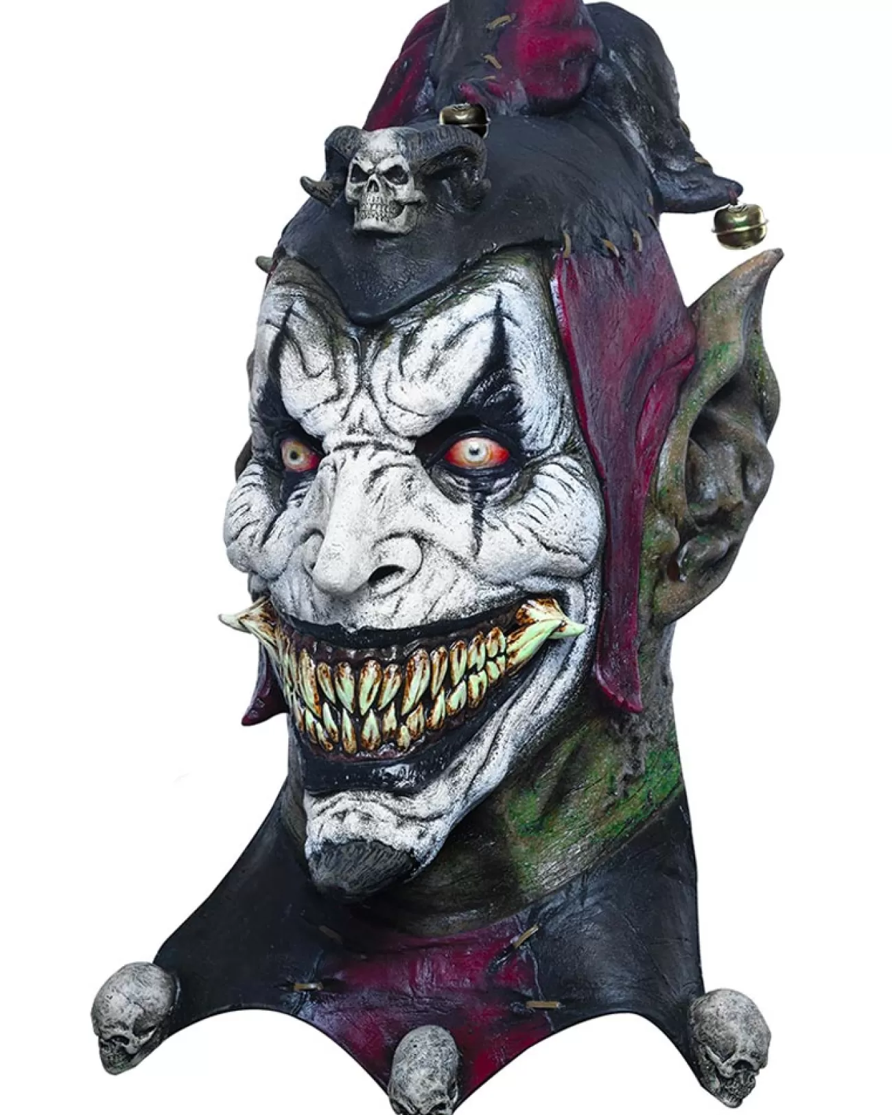 Ghoulish Productions Jesterblin Deluxe Mask> Halloween Masks