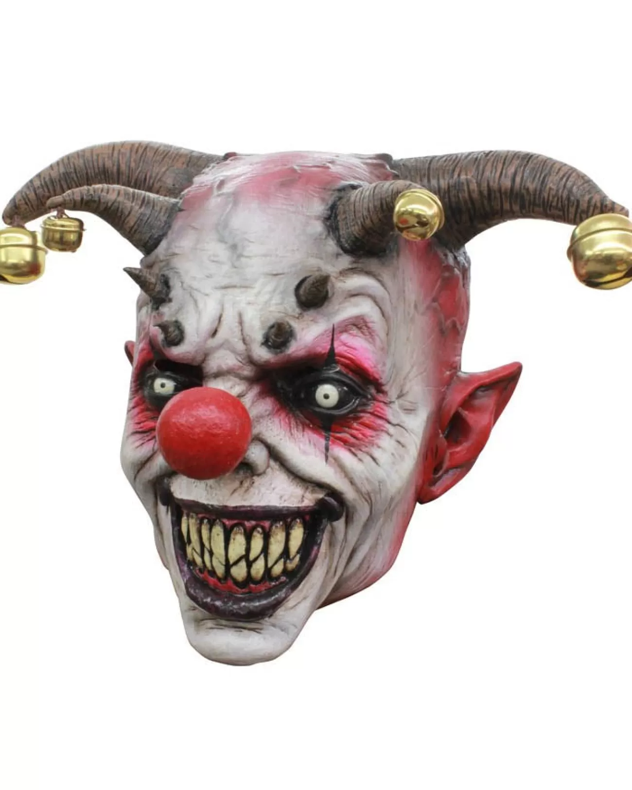 Ghoulish Productions Jingle Jangle Clown Mask> Halloween Masks