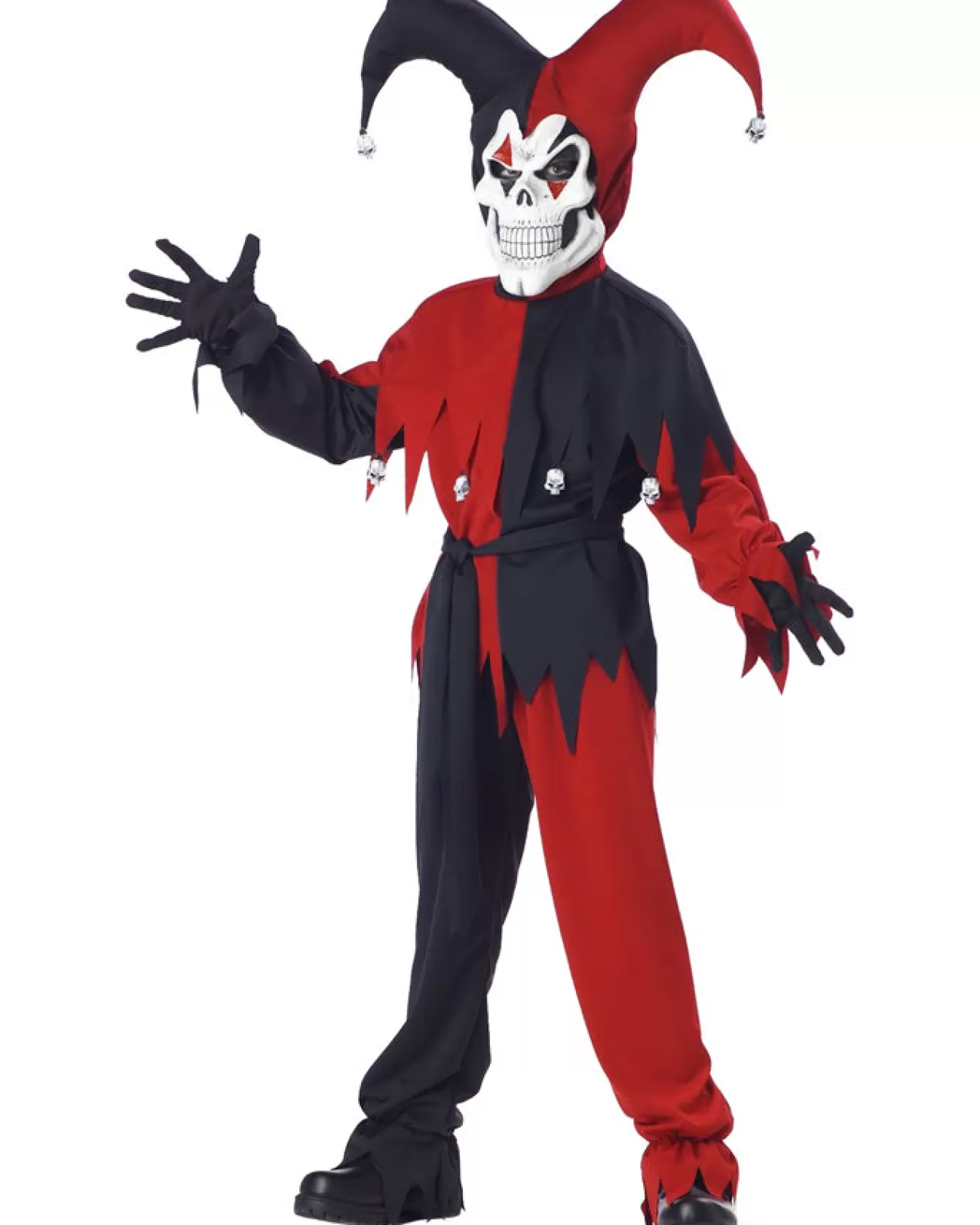 California Costumes Kane The Evil Jester Boys Costume>Kids Kids Costumes