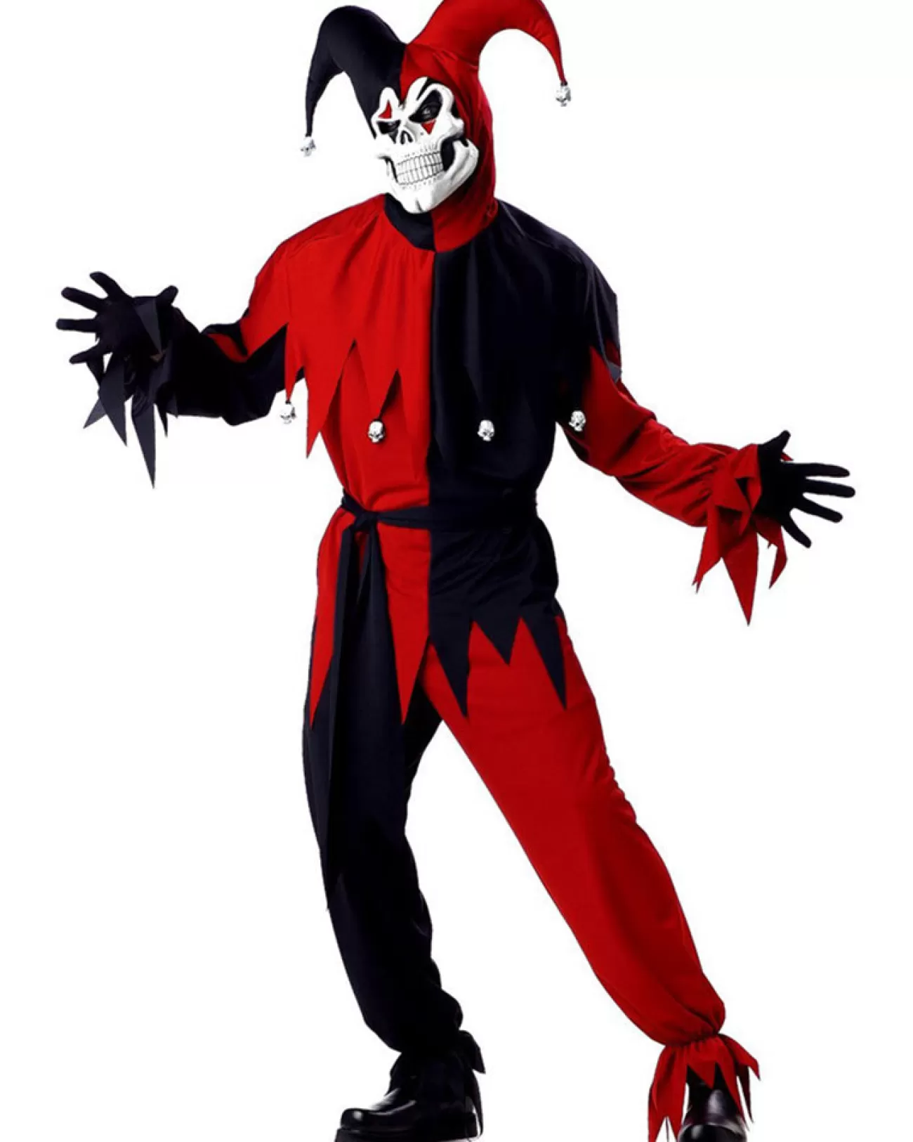 California Costumes Kane The Evil Jester Mens Costume>Men Men's Costumes