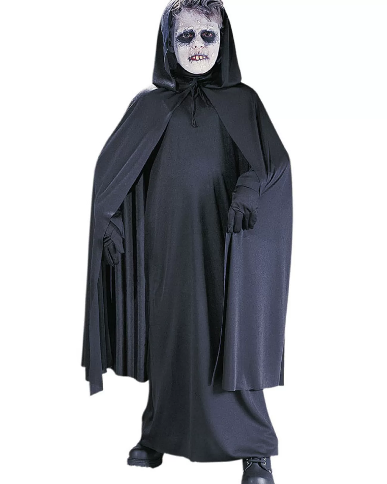 Fun World Kids Hooded Black Cape> Halloween Accessories