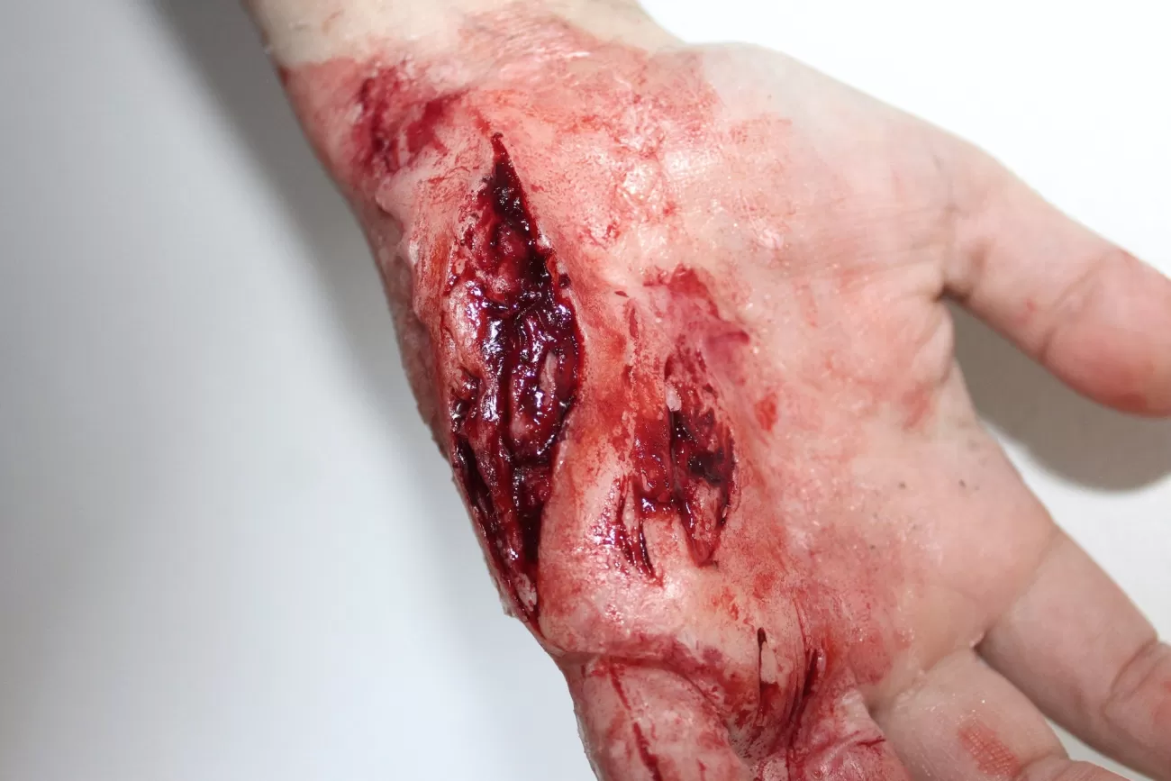 ForensicFX Studios Knife Lacerations Prosthetic> Halloween Accessories