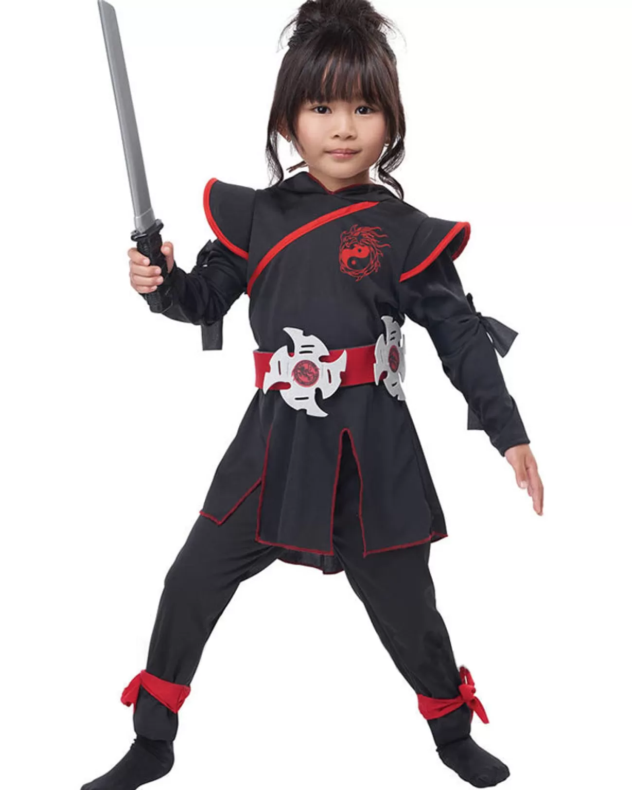 California Costumes Lil Ninja Girls Toddler Costume>Kids Kids Costumes