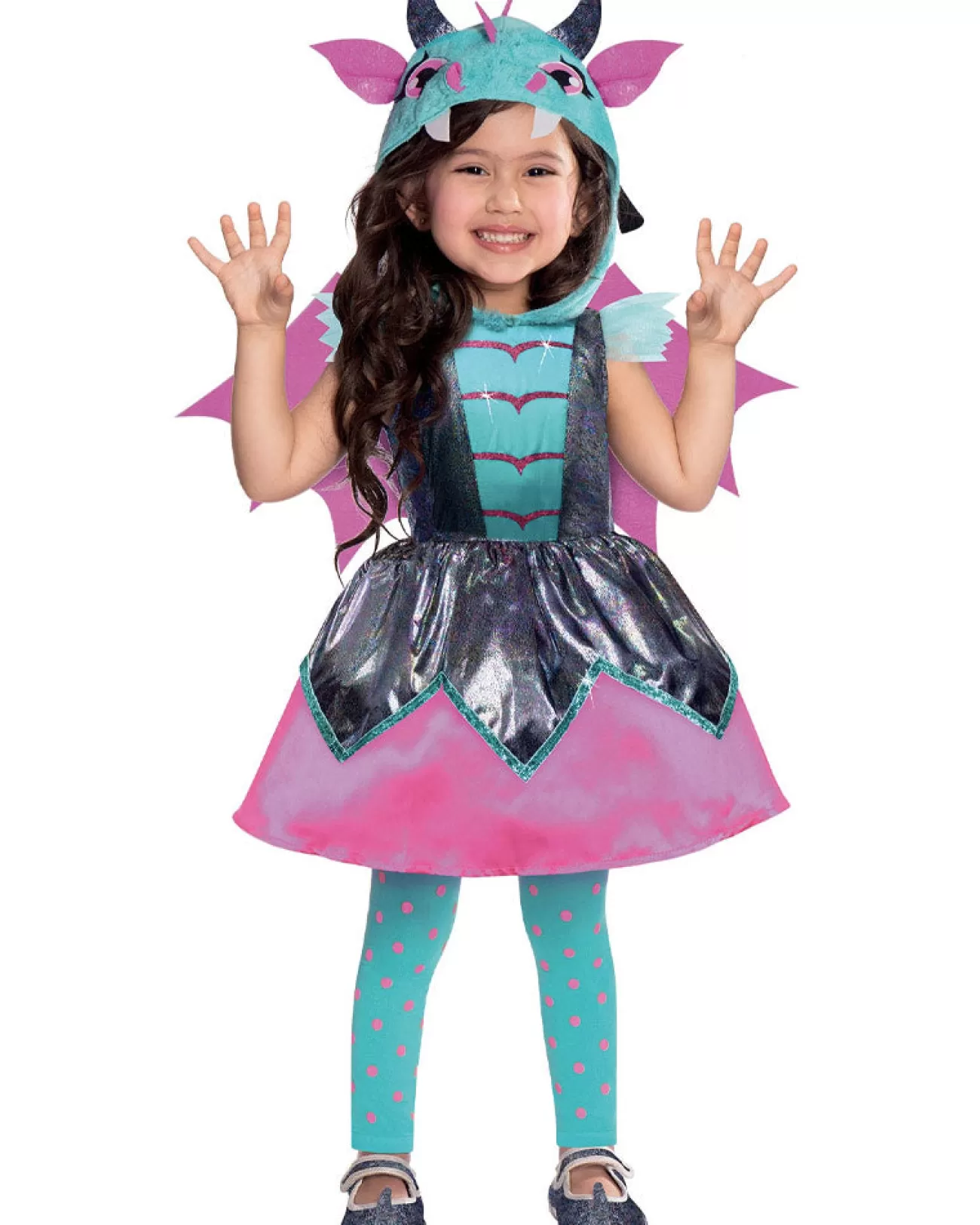 Amscan AU Little Mystic Dragon Girls Costume>Kids Kids Costumes