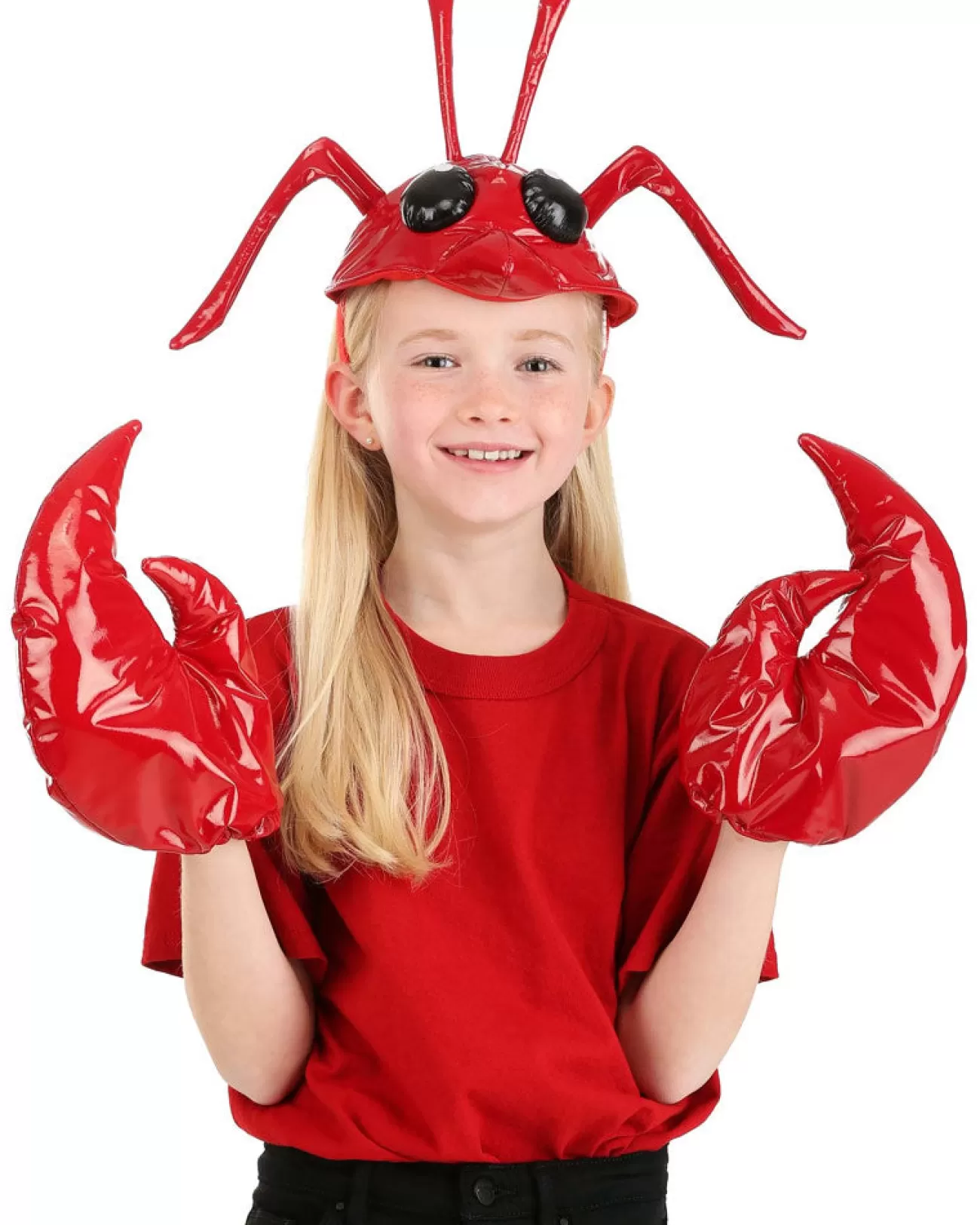 Elope Lobster Headband And Gloves Costume Set> Halloween Hats