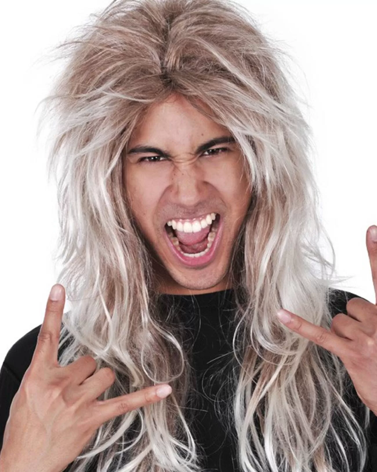 Tomfoolery Long Blonde Tommy Rocker Wig> Halloween Wigs