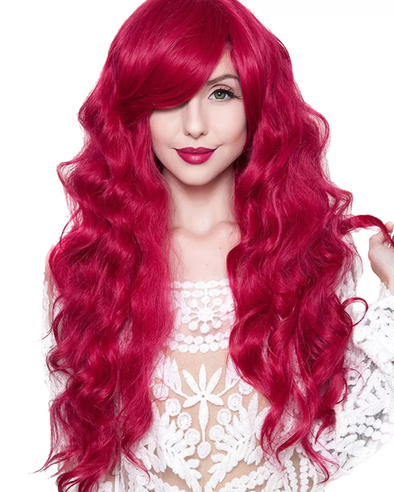 Rockstar Wigs Long Wavy Cranberry Premium Wig> Broken Dolls