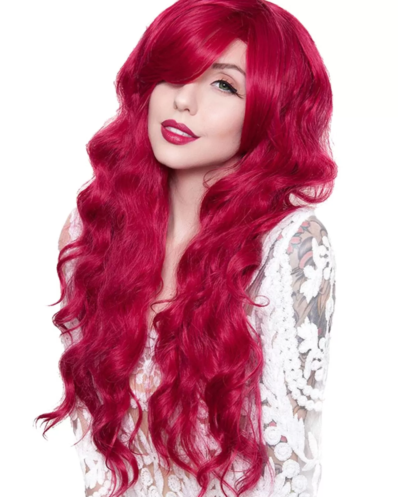 Rockstar Wigs Long Wavy Cranberry Premium Wig> Broken Dolls