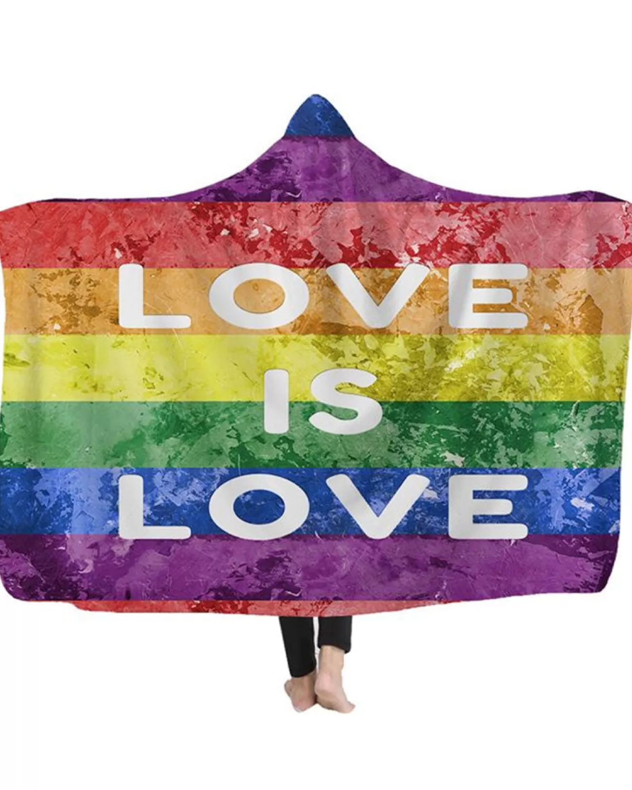 Sweidas Love Is Love Rainbow Pride Cape> Halloween Capes