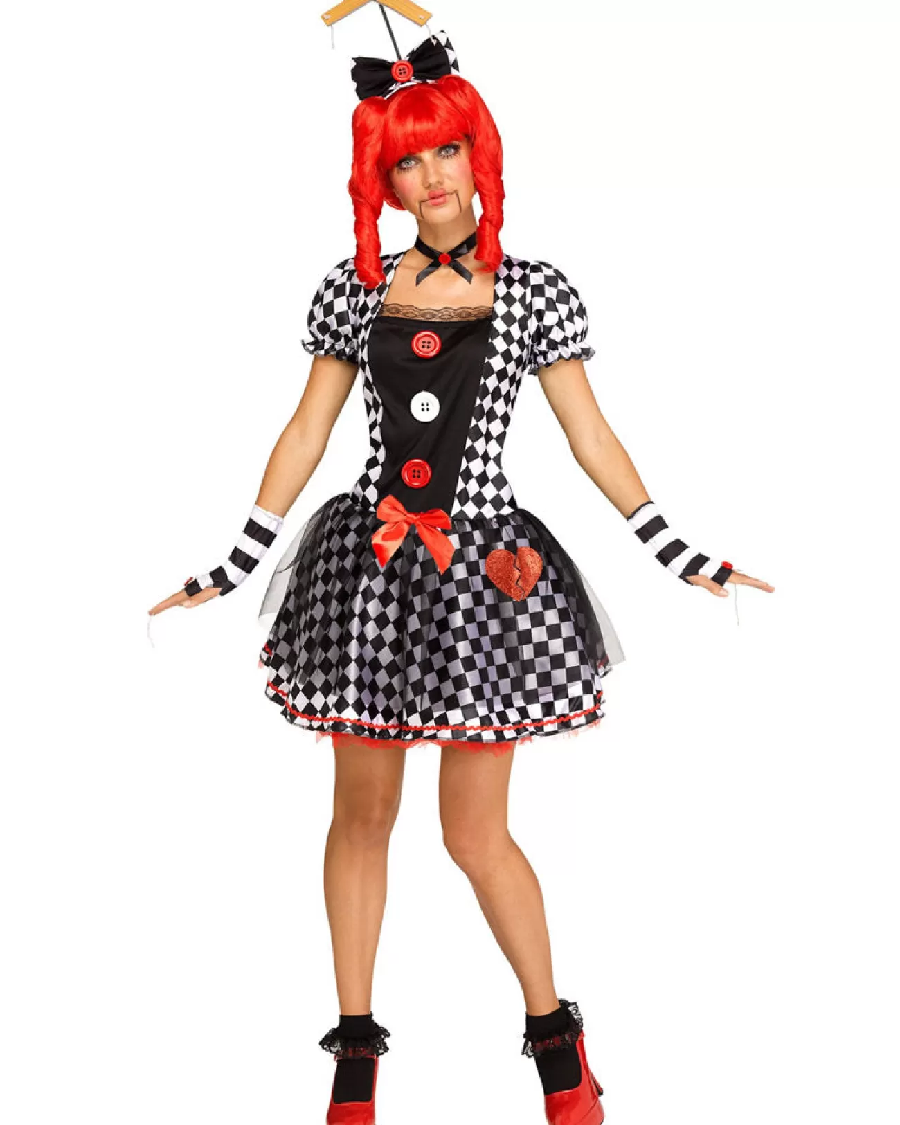 Fun World Marionette Doll Womens Costume>Women Women's Costumes