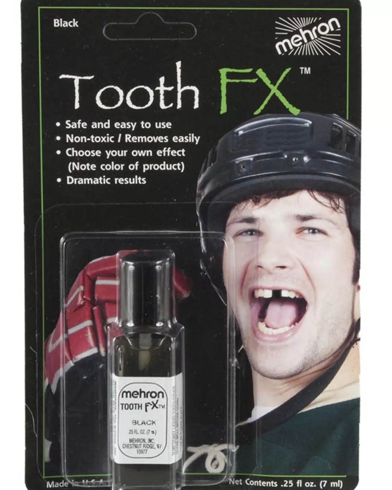 Tomfoolery Mehron Black Tooth Makeup> Halloween Accessories