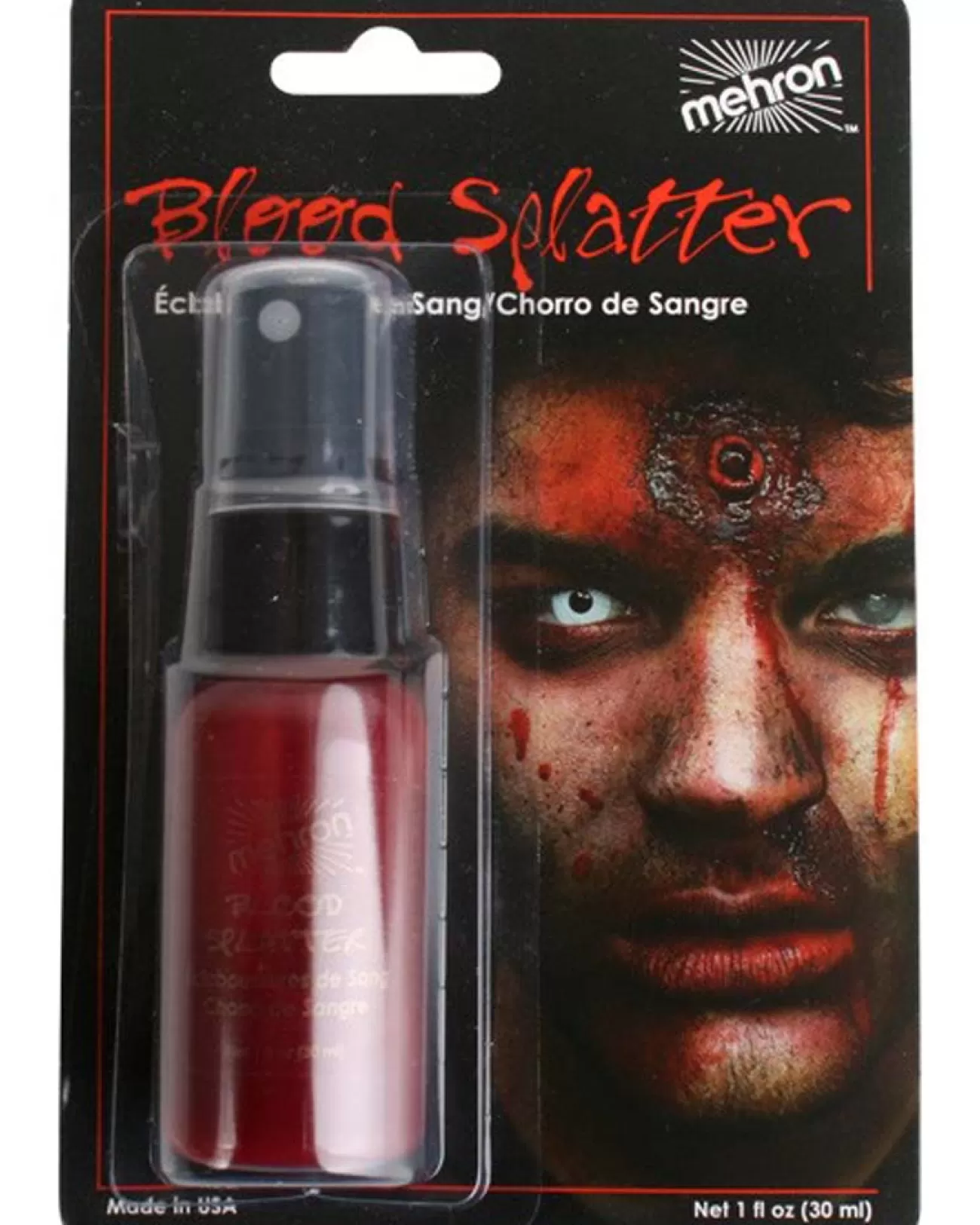 Tomfoolery Mehron Blood Splatter Pump Bottle 30Ml> Halloween Accessories