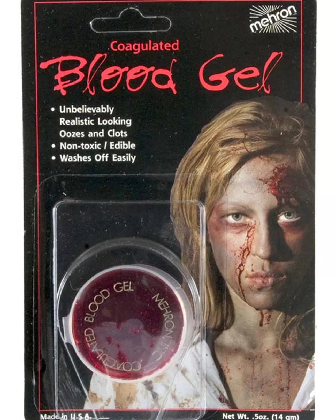 Tomfoolery Mehron Coagulated Blood Gel 14G> Halloween Accessories