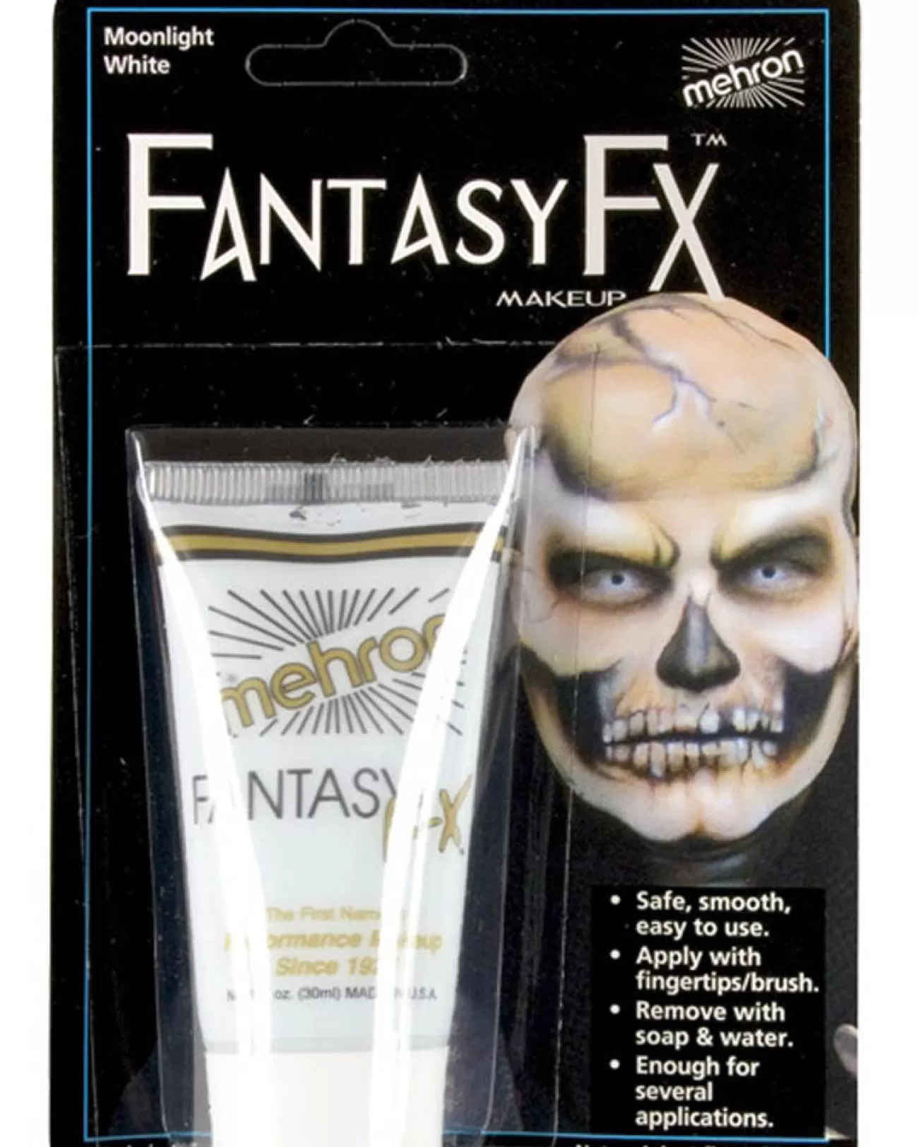 Tomfoolery Mehron Moonlight White Fantasy Fx Makeup 30Ml> Halloween Accessories