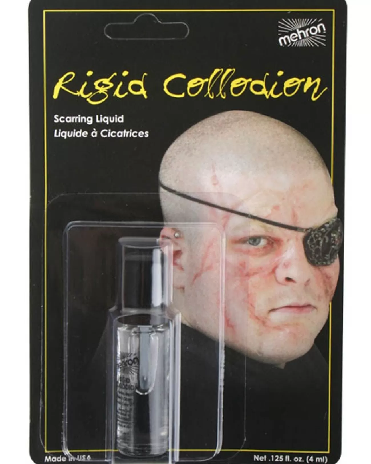 Tomfoolery Mehron Rigid Collodion Scarring Liquid With Brush> Halloween Accessories