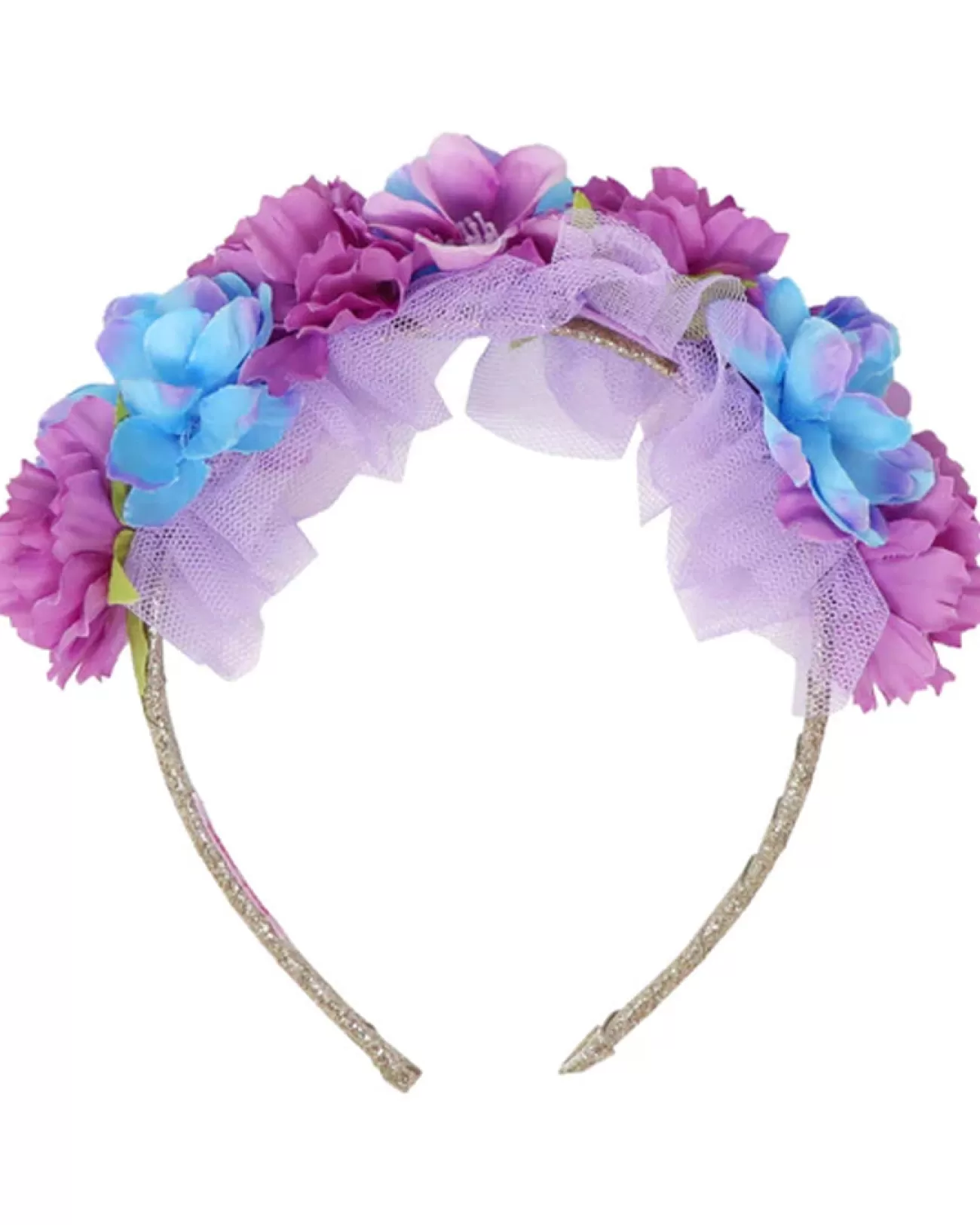 Pink Poppy Mermaid Floral Headband> Halloween Hats