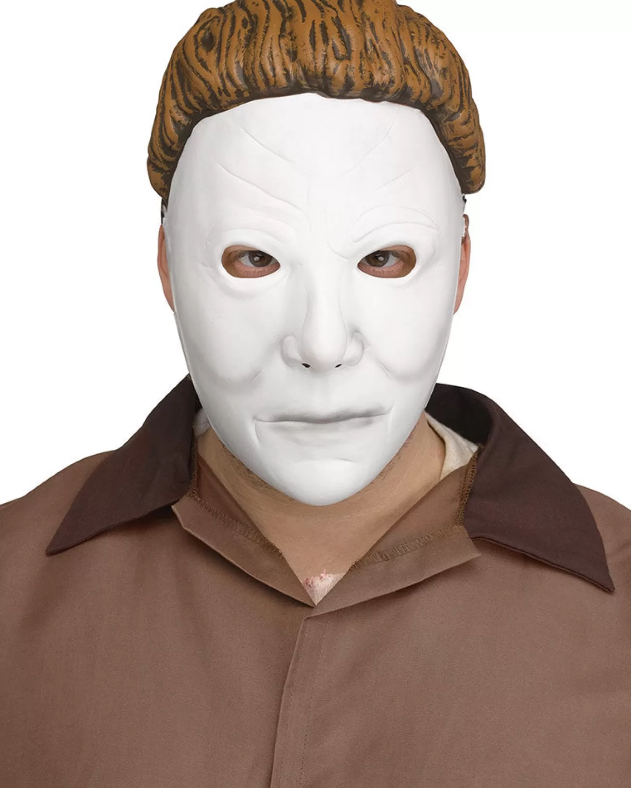 Fun World Michael Myers Beginning Memory Flex Foam Half Mask> Halloween Masks