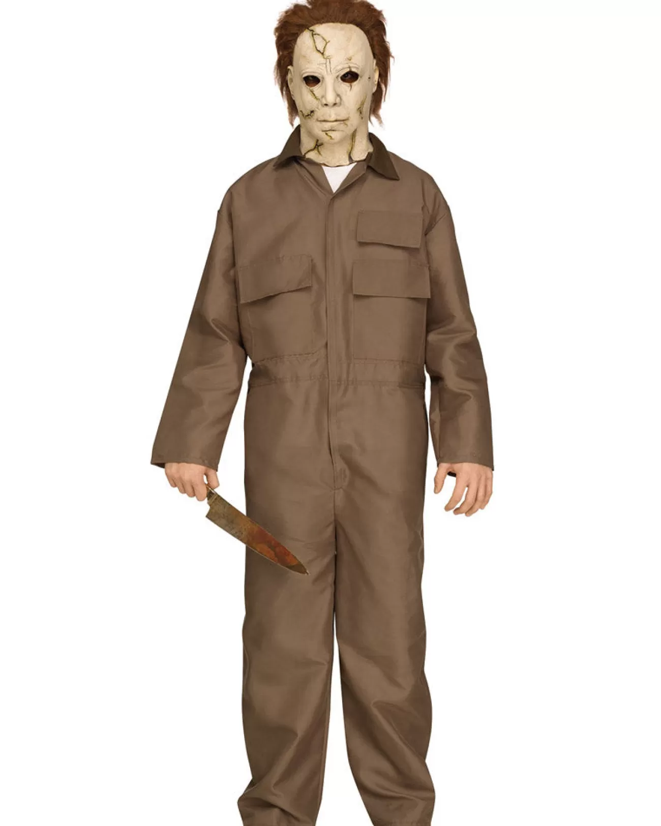 Fun World Michael Myers Deluxe Teen Boys Costume>Kids Kids Costumes