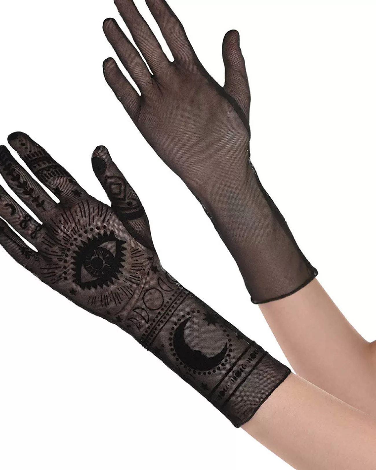 Amscan AU Mystic Sheer Gloves> Halloween Accessories