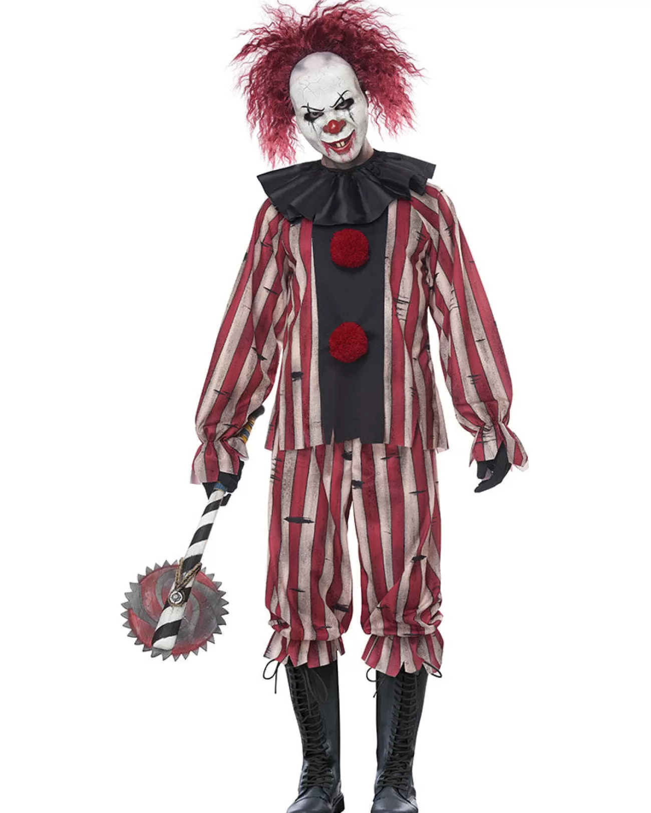 California Costumes Nightmare Clown Mens Plus Size Costume> Creepy