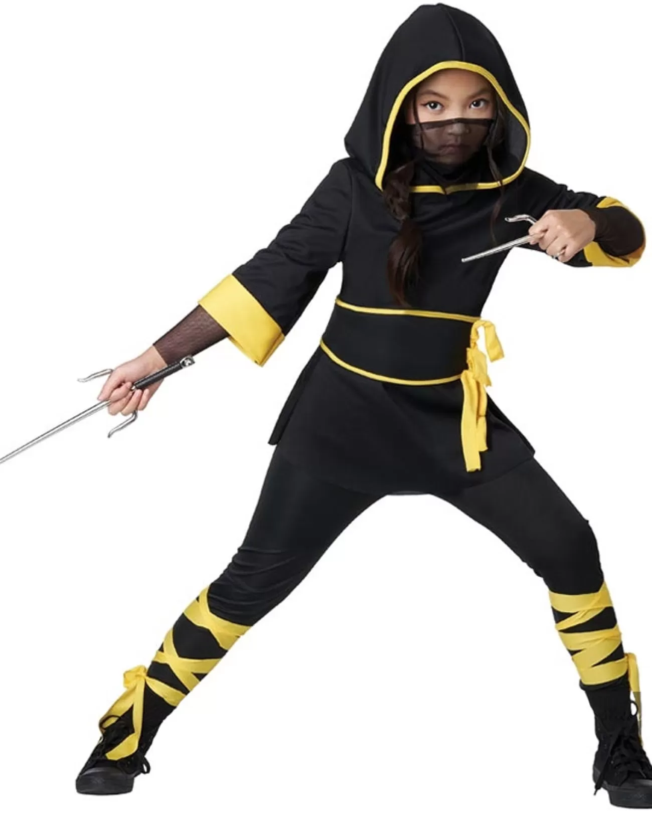 California Costumes Ninja Girls Costume>Kids Kids Costumes