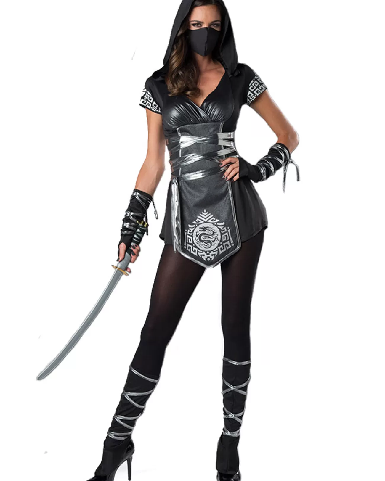 In Character Ninja Warrioress Womens Costume>Women Women's Costumes