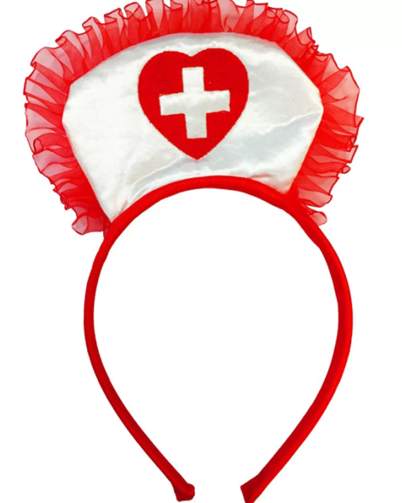 Sweidas Nurse Headband With Red Heart Cross> Halloween Accessories