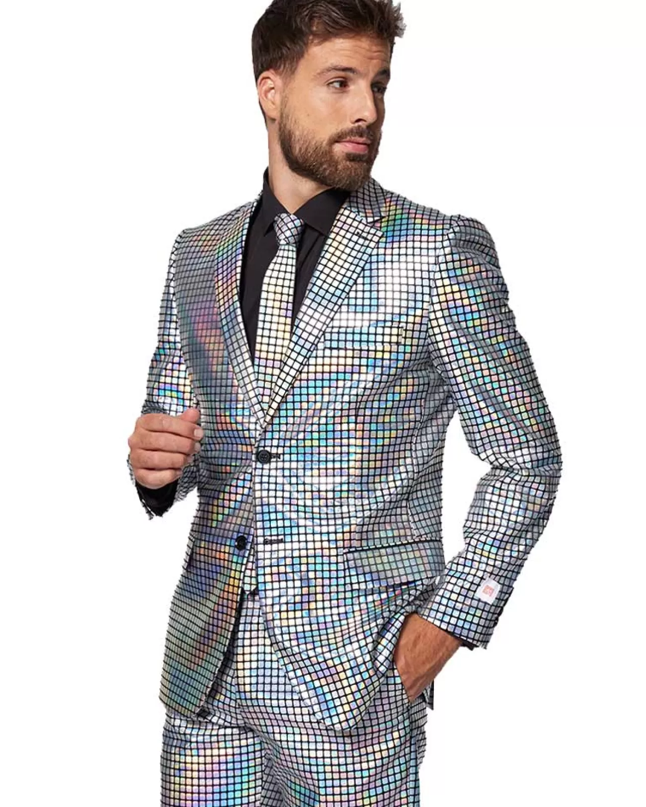 Opposuits Opposuit Discoballer Premium Mens Costume> Opposuits