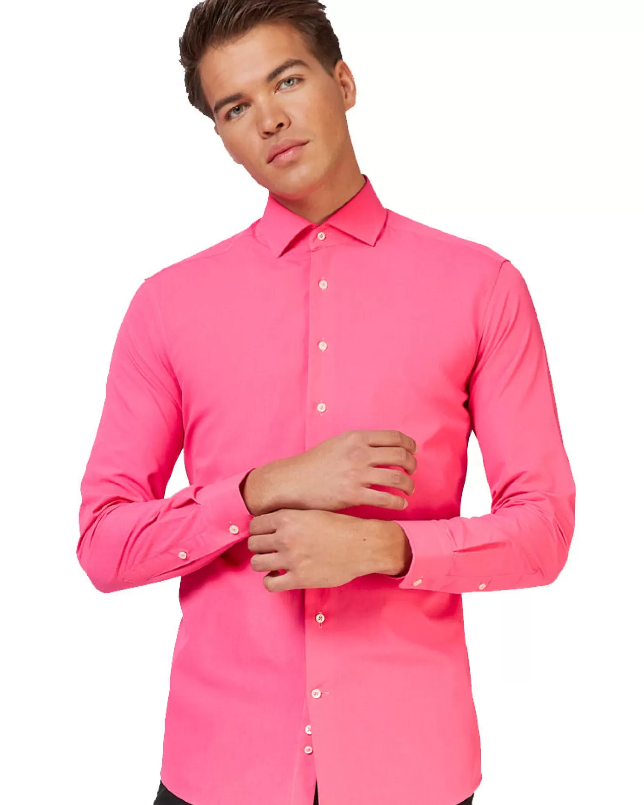 Opposuits Opposuit Mr Pink Mens Shirt> Opposuits