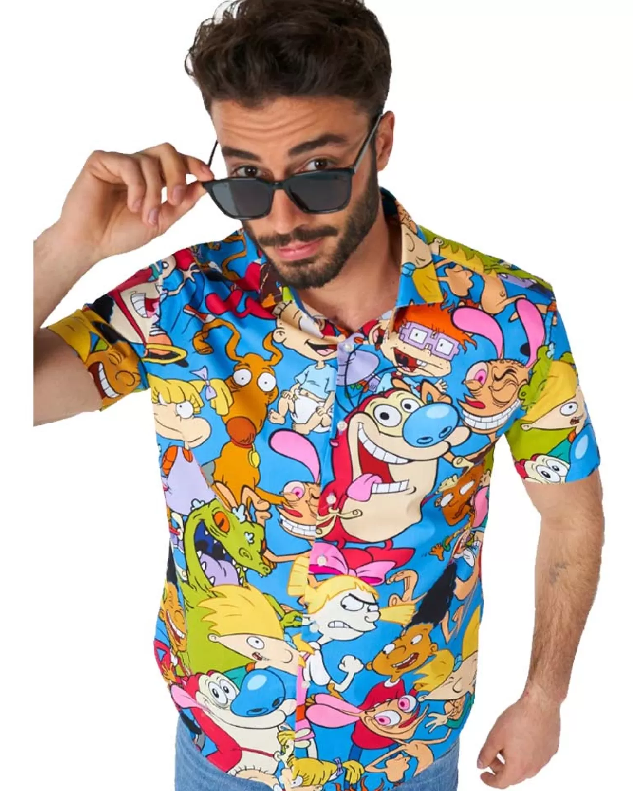 Opposuits Opposuit Summer Nickelodeon Mens Shirt> Opposuits