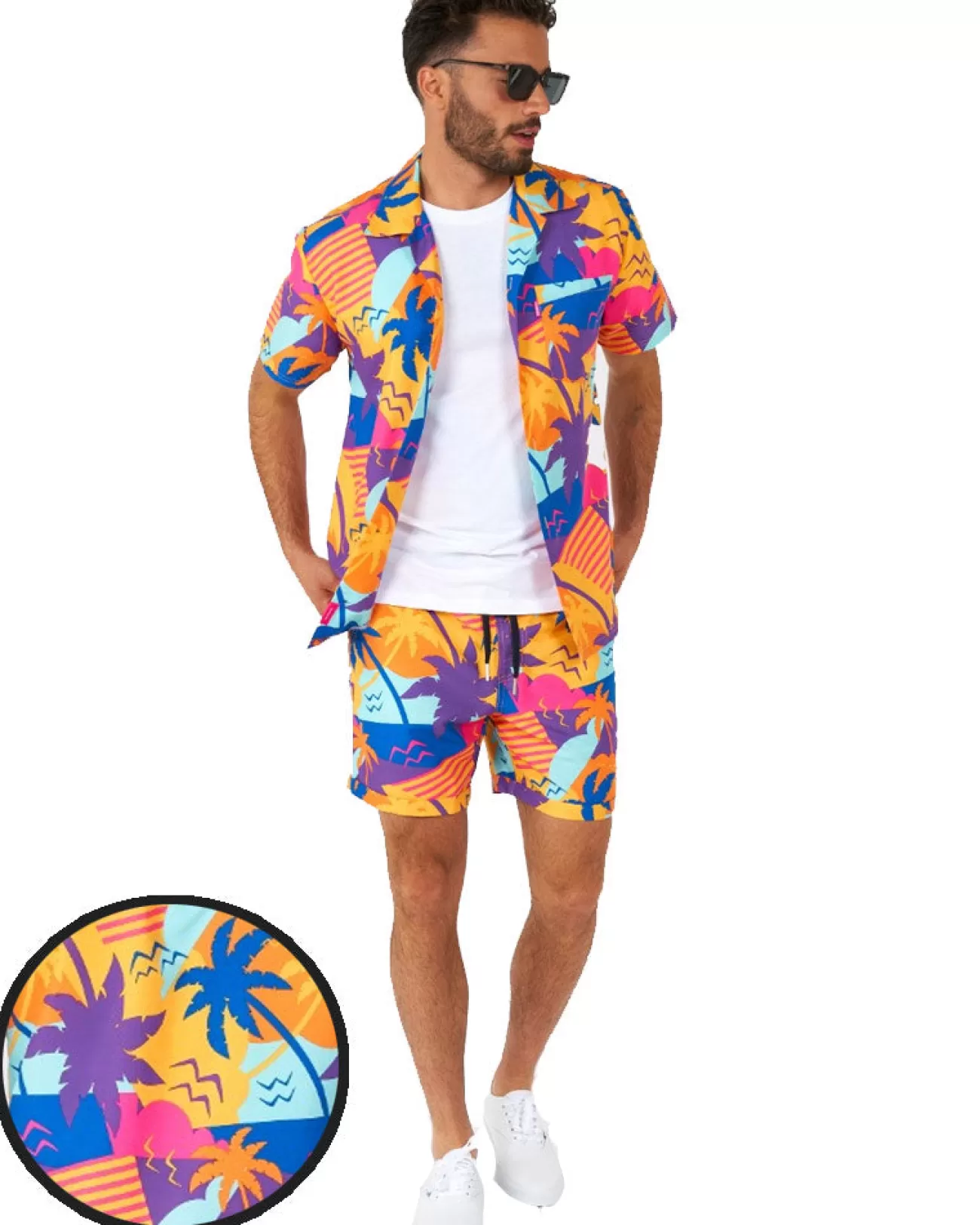 Opposuits Opposuit Summer Palm Power Mens Swim Suit> Opposuits