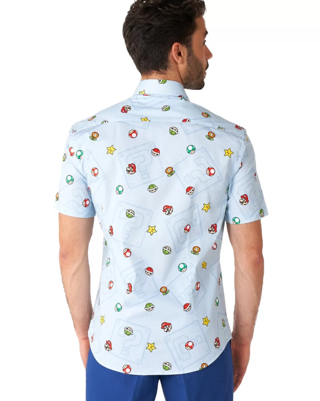 Opposuits Opposuit Summer Super Mario Icons Mens Shirt> Opposuits