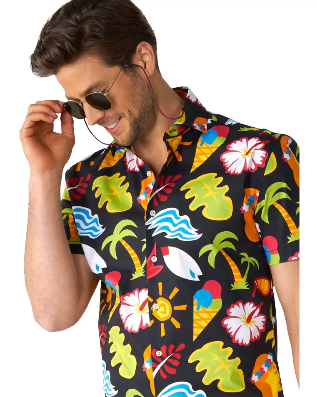 Opposuits Opposuit Summer Tropical Thunder Mens Shirt> Opposuits