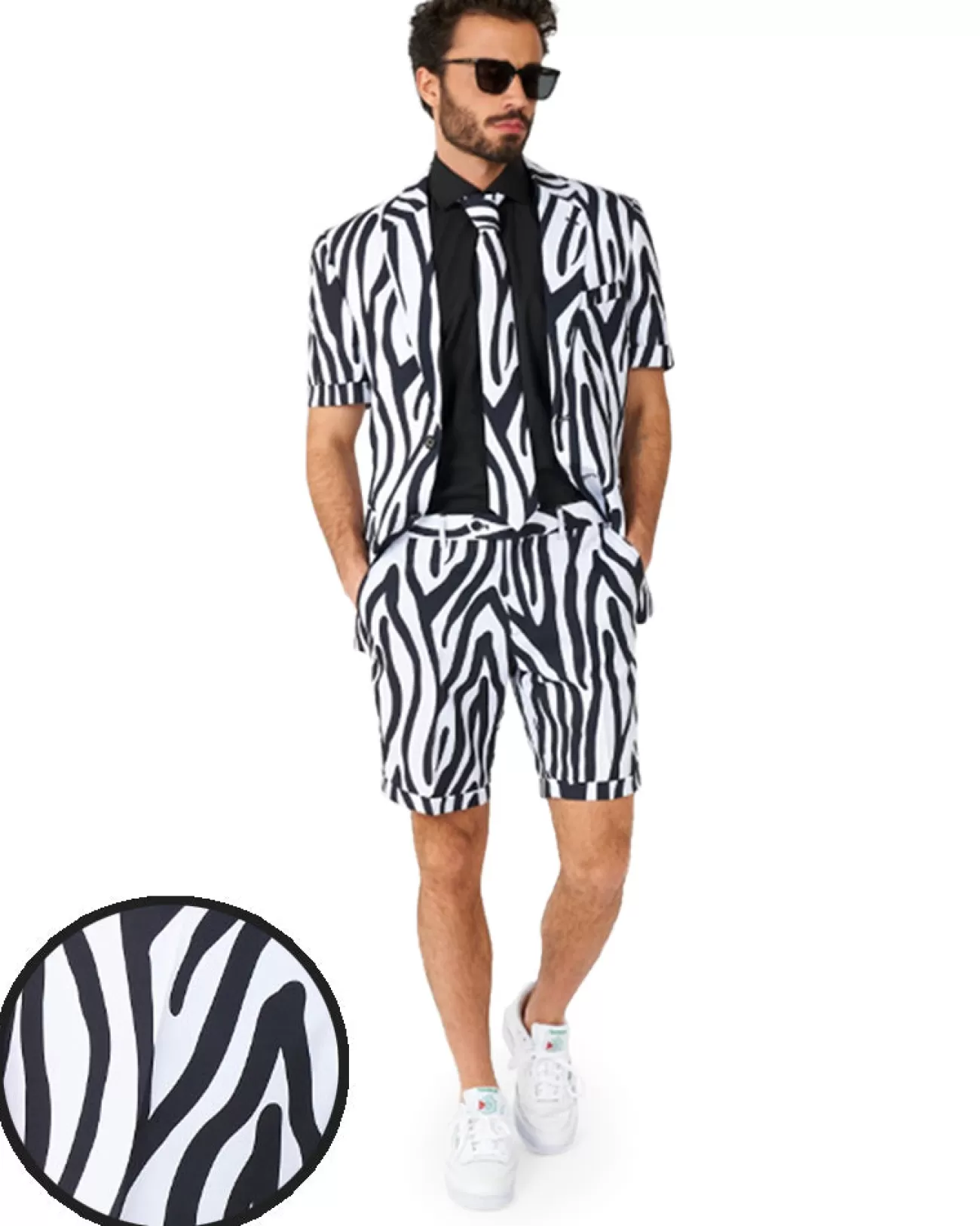 Opposuits Opposuit Summer Zazzy Zebra Premium Mens Suit> Opposuits