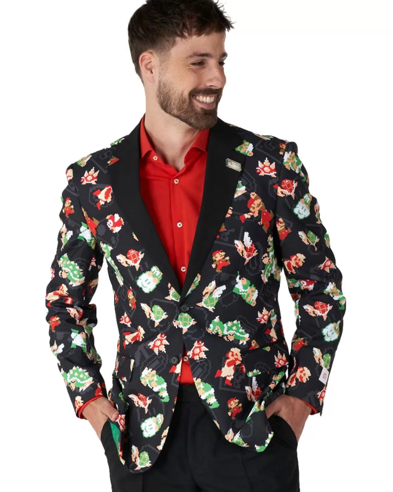 Opposuits Opposuit Super Mario Bros Mens Blazer> Opposuits