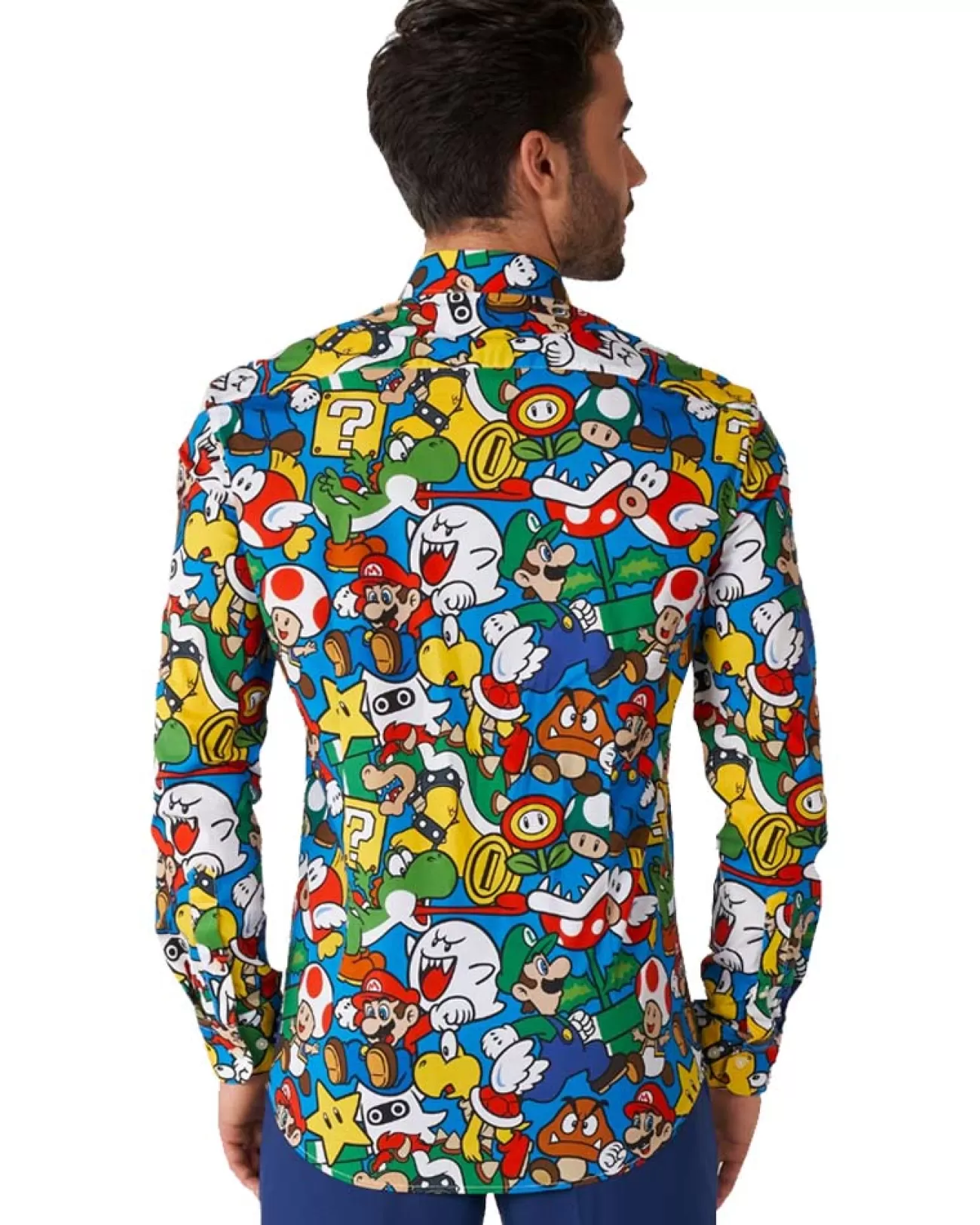 Opposuits Opposuit Super Mario Mens Shirt> Opposuits