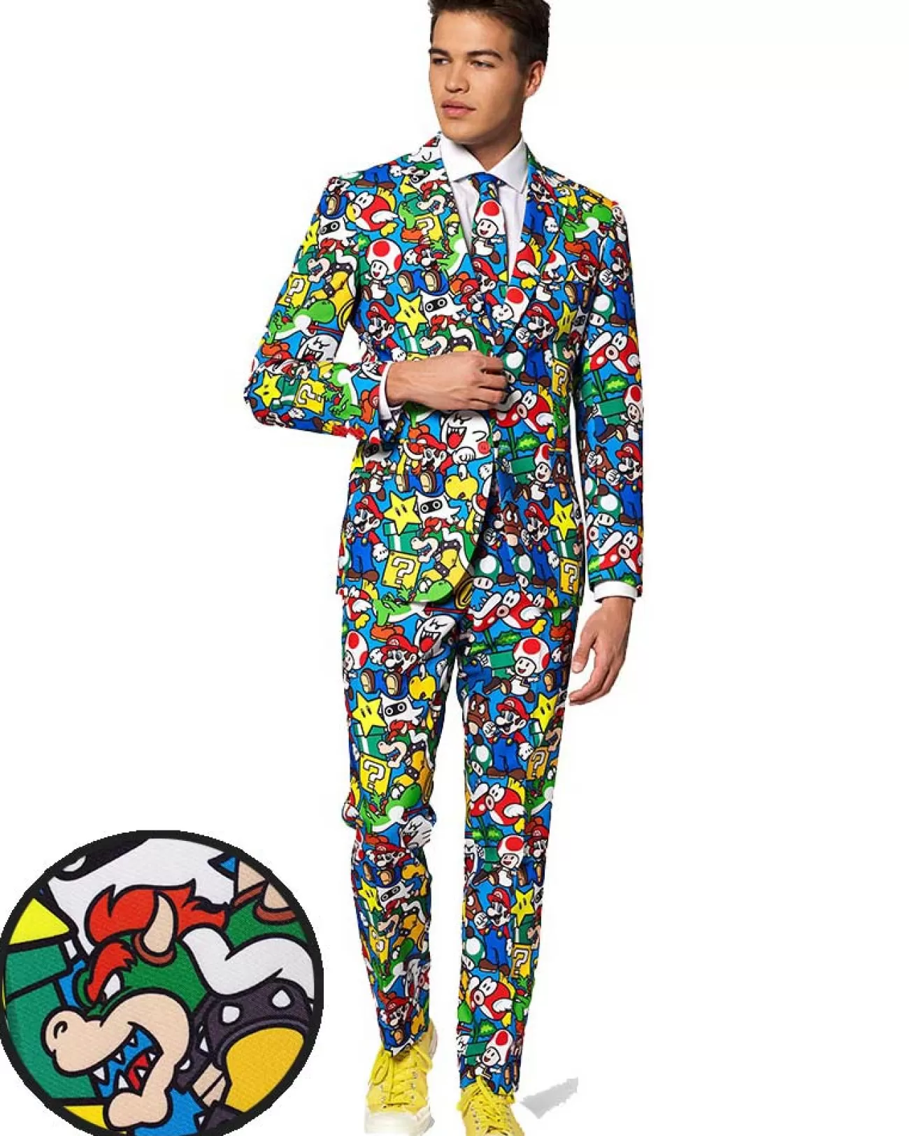 Opposuits Opposuit Super Mario Premium Mens Suit> Opposuits