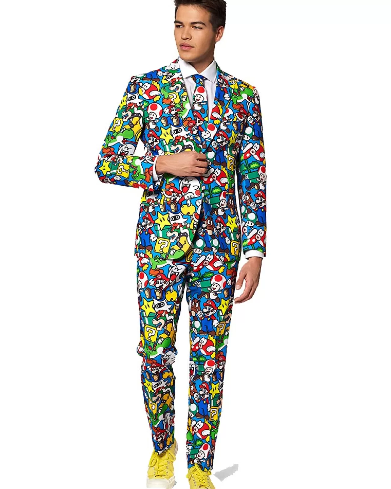 Opposuits Opposuit Super Mario Premium Mens Suit> Opposuits