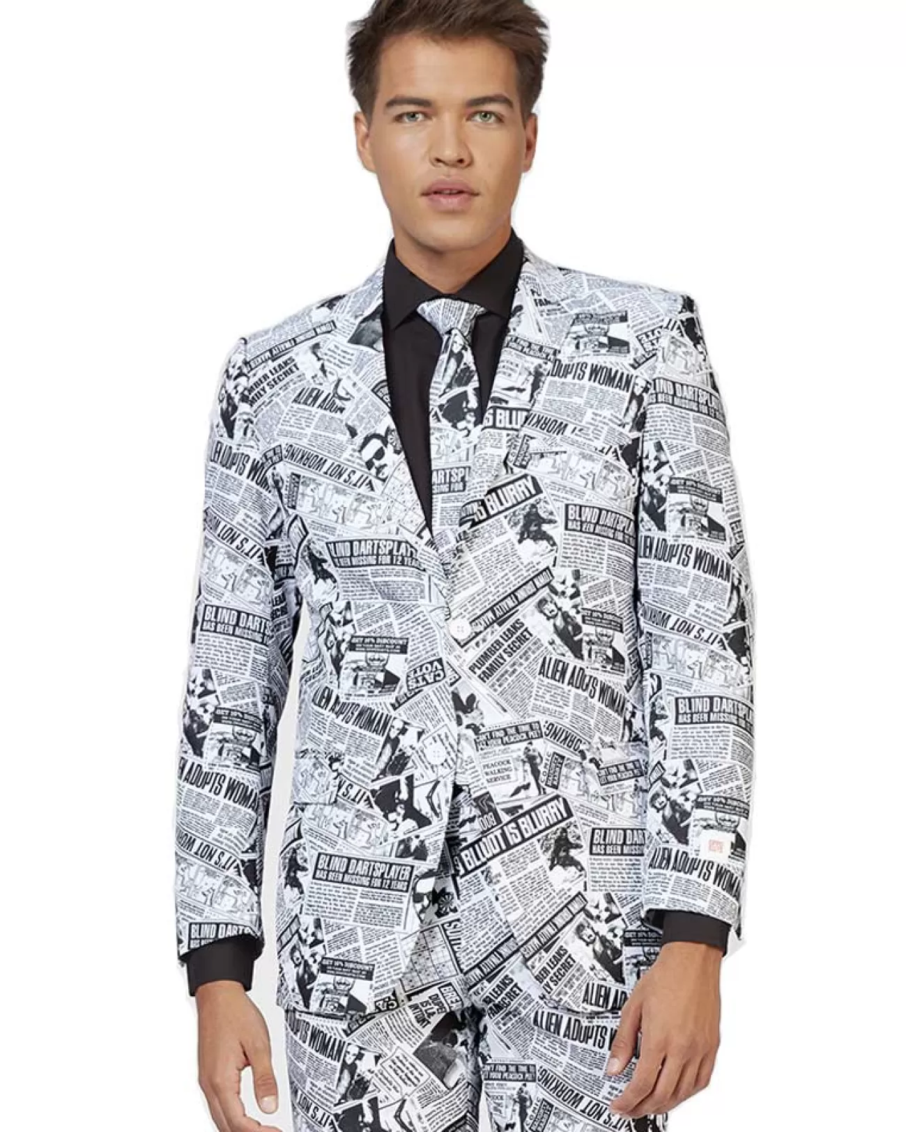 Opposuits Opposuit Textile Telegraph Premium Mens Suit> Opposuits