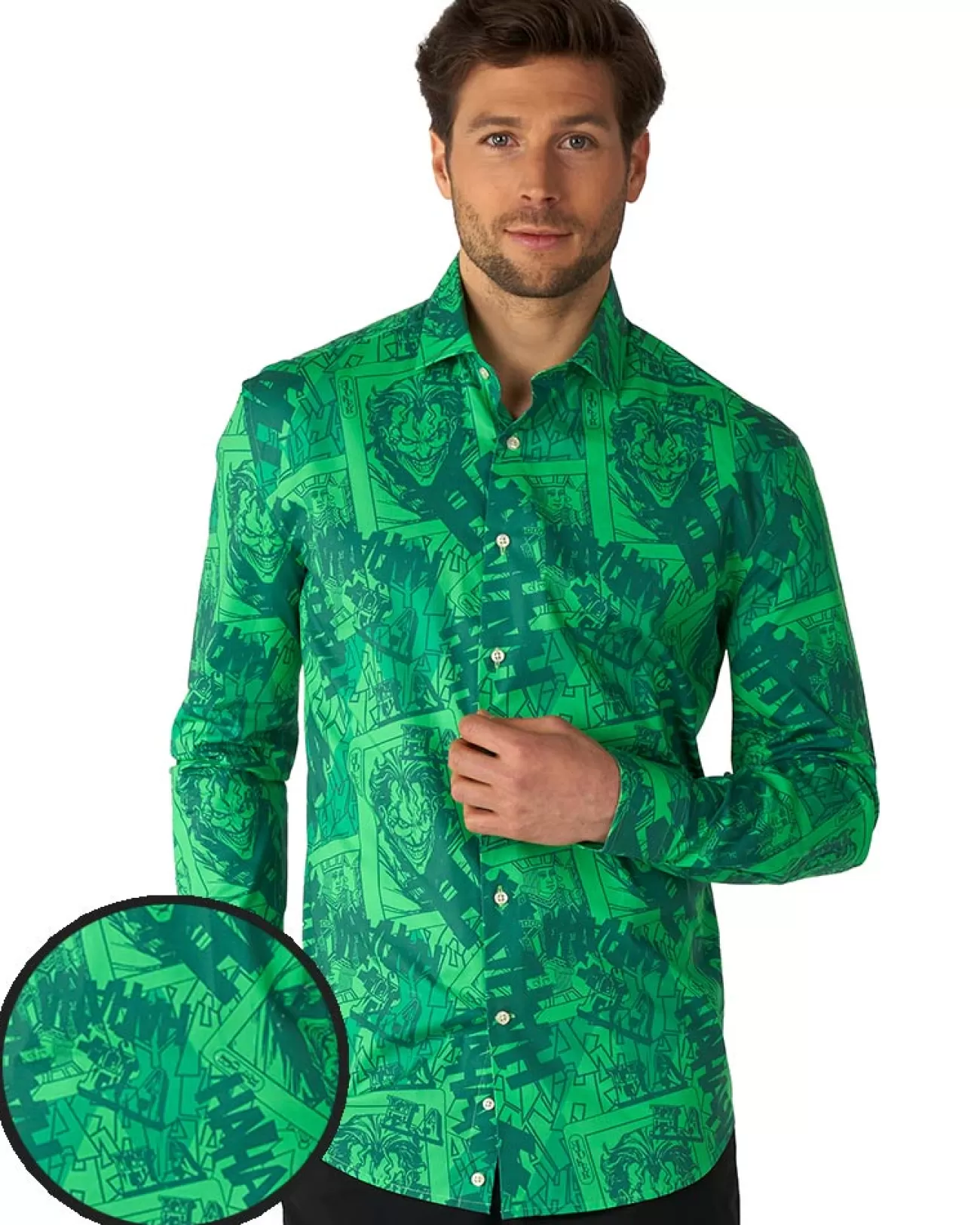 Opposuits Opposuit The Joker Mens Shirt> Opposuits