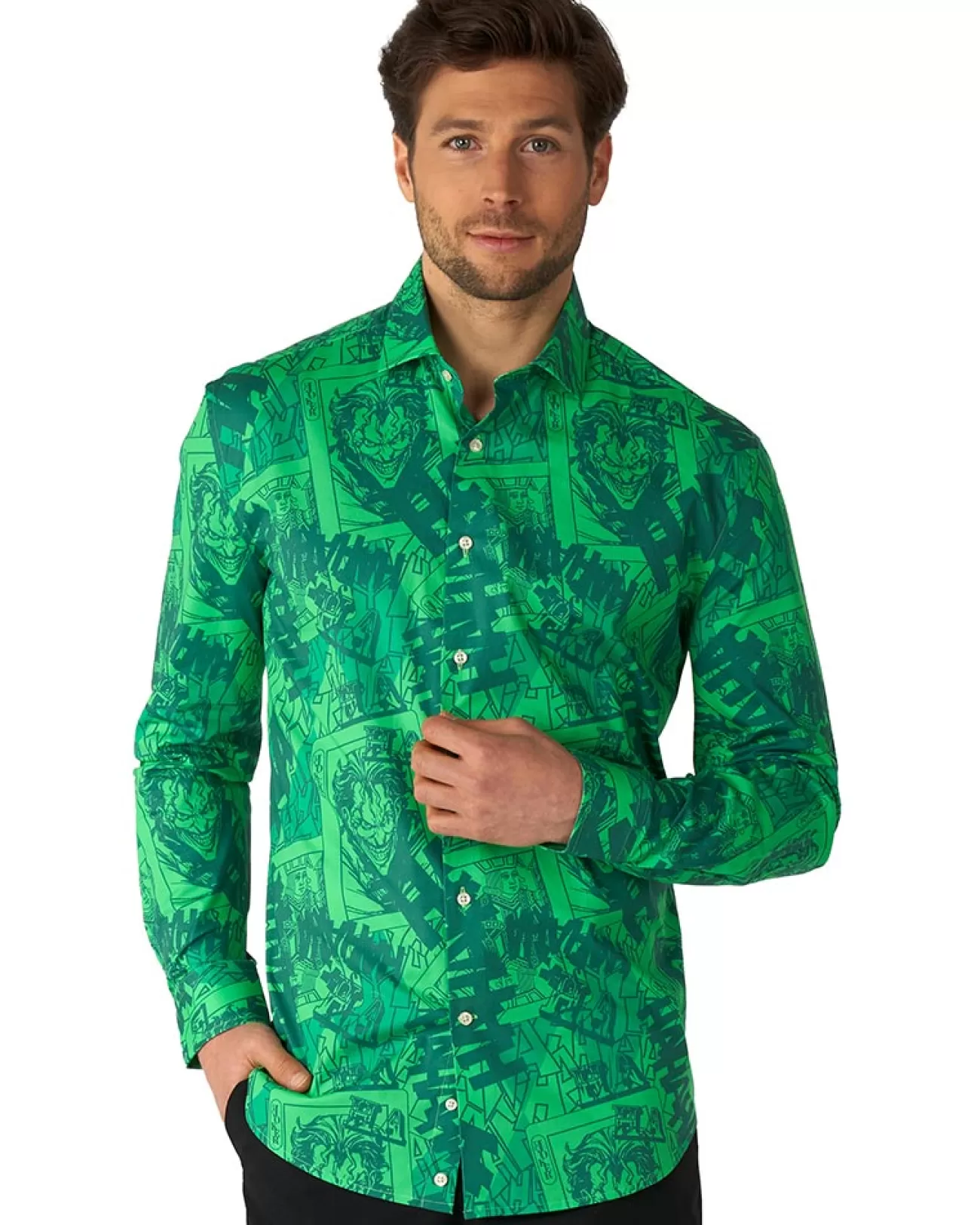 Opposuits Opposuit The Joker Mens Shirt> Opposuits