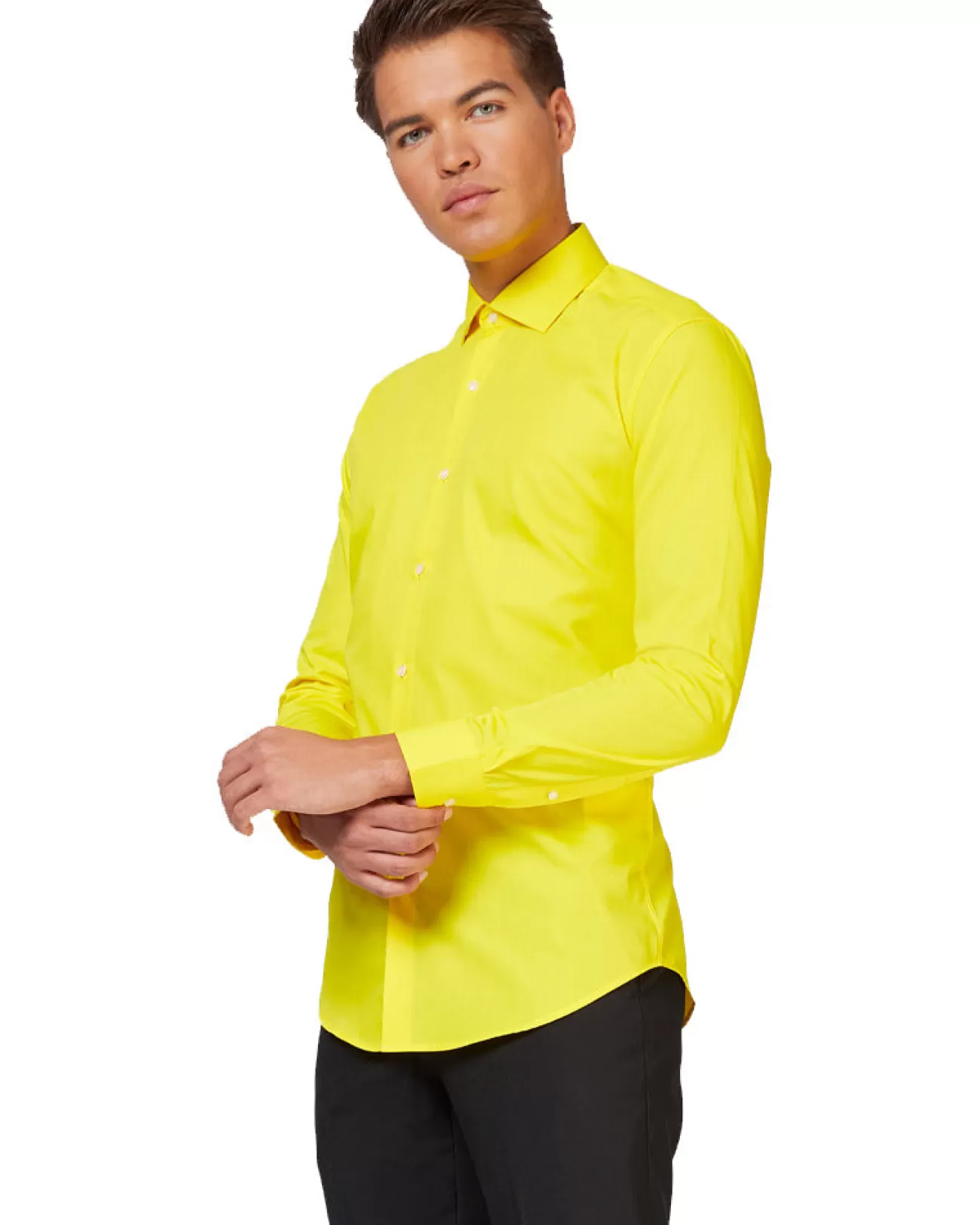 Opposuits Opposuit Yellow Fellow Mens Shirt> Opposuits