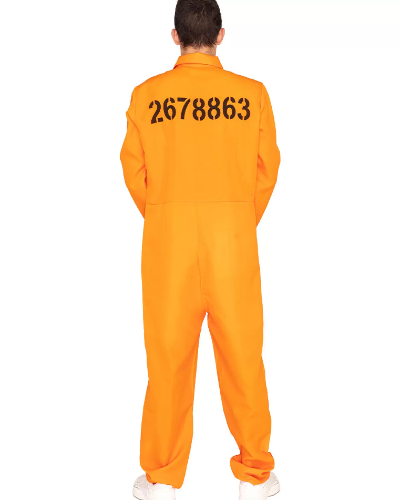 * Orange Prisoner Jumpsuit Adult Costume>Men Men's Costumes